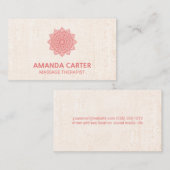 Mandala Icon | Hintergrund Visitenkarte (Vorne/Hinten)