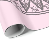 Mandala im Rosa Geschenkpapier (Rolleneckpunkt)