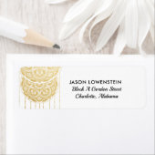 Mandala Imitats Gold Foil Boho Wedding (Insitu)