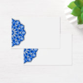 Mandala in blau (Schreibtisch)