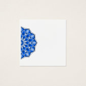 Mandala in blau (Vorderseite)