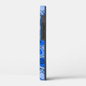 Mandala in blau Case-Mate iPhone hülle (Rückseite / Links)