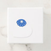 Mandala in blau geschenkanhänger (Beispiel)