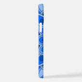 Mandala in blau iPhone hülle (Rechte Seite)