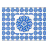 Mandala in blau tischdecke (Vorderseite (Horizontal))