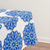 Mandala in blau tischdecke (Beispiel)