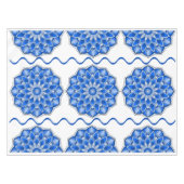 Mandala in blau tischdecke (Vorderseite (Horizontal))