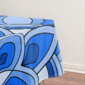 Mandala in blau tischdecke (Beispiel)