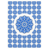Mandala in blauer Tablecloth Tischdecke (Vorderseite)