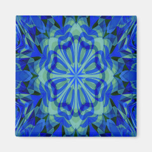 Mandala in Blue.... Magnet