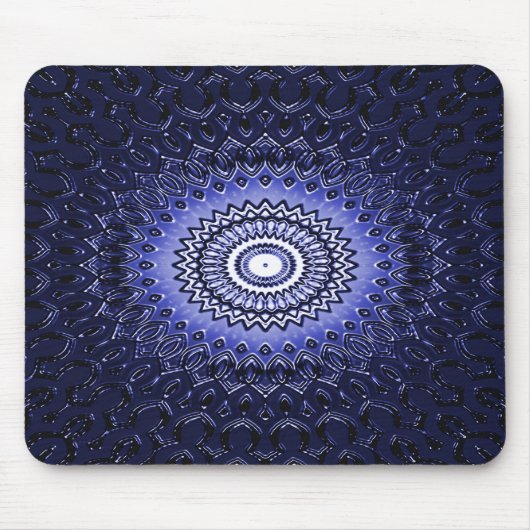 Mandala in Blue...... Mousepad (Vorne)