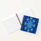 Mandala in Blue... Notizblock (Innenseite)