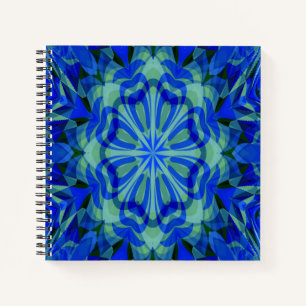 Mandala in Blue... Notizblock