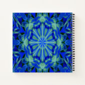 Mandala in Blue... Notizblock (Rückseite)