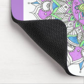 Mandala in der Harmonie Mousepad (Ecke)