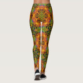 MANDALA in Golden Leggings (Rückseite)