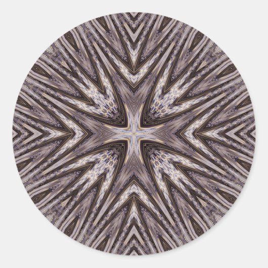 Mandala in Gran ・ Aufkleber (Vorderseite)