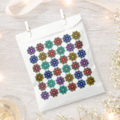 Mandala in verschiedenen Farben Geschenktütchen (Ausgeschnitten)