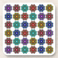 Mandala in verschiedenen Farben