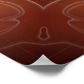 Mandala Indischer Power 2 Poster (Ecke)