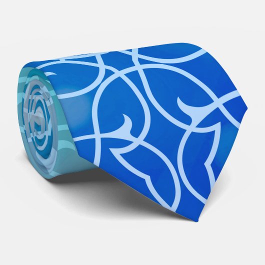 Mandala Inspiration 10 Krawatte (Gerollt)