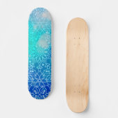 Mandala Inspiration 10 Skateboard (Vorderseite)