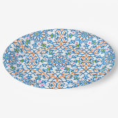 Mandala Inspiration 3 Pappteller (Schrägansicht)