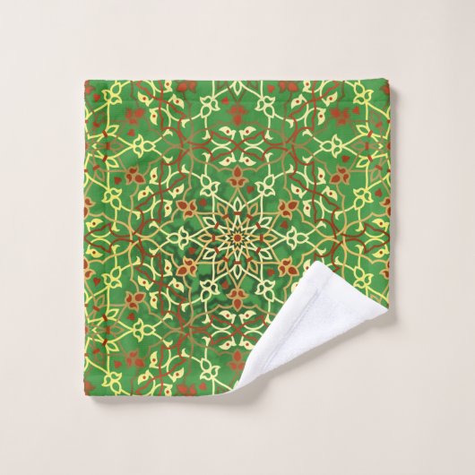 Mandala Inspiration 7 Badhandtuch Set (Waschlappen)