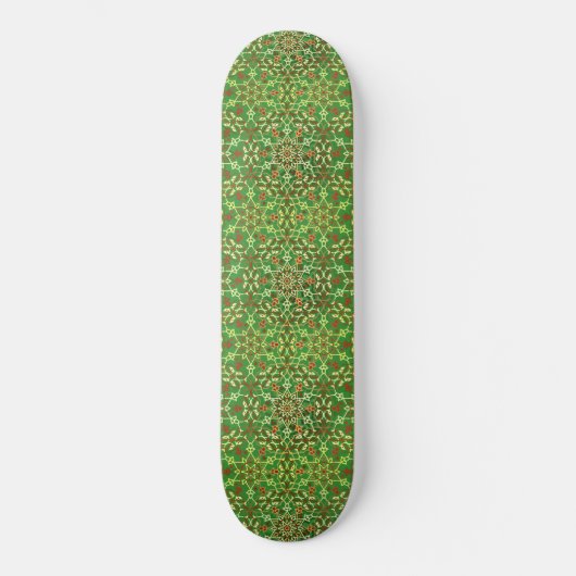 Mandala Inspiration 7 Skateboard (Vorderseite)