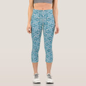 Mandala Inspiration 8 Capri Leggings (Vorderseite)