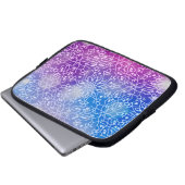 Mandala Inspiration 9 Laptopschutzhülle (Vorne Knopf)