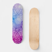 Mandala Inspiration 9 Skateboard (Vorderseite)