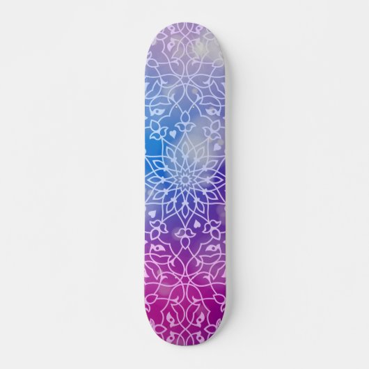 Mandala Inspiration 9 Skateboard (Vorne)