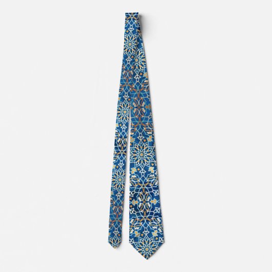 Mandala Inspiration Krawatte (Rückseite)