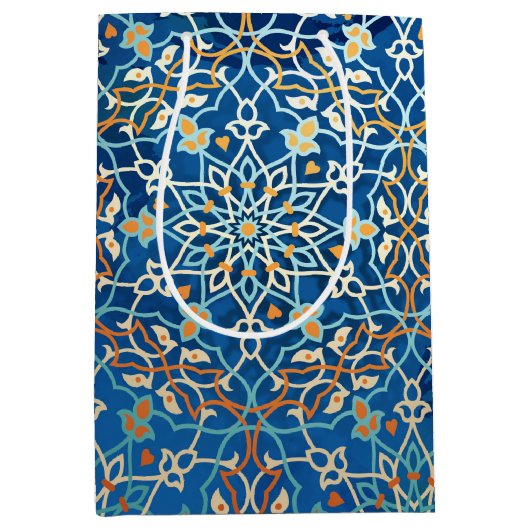 Mandala Inspiration Mittlere Geschenktüte (Vorderseite)