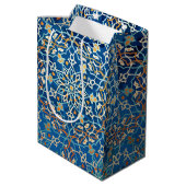 Mandala Inspiration Mittlere Geschenktüte (Rückseite Schrägansicht)