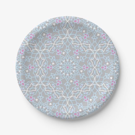 Mandala Inspiration Pappteller (Vorderseite)