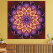 Mandala-Intensiator Leinwanddruck (Insitu (Wohnzimmer))