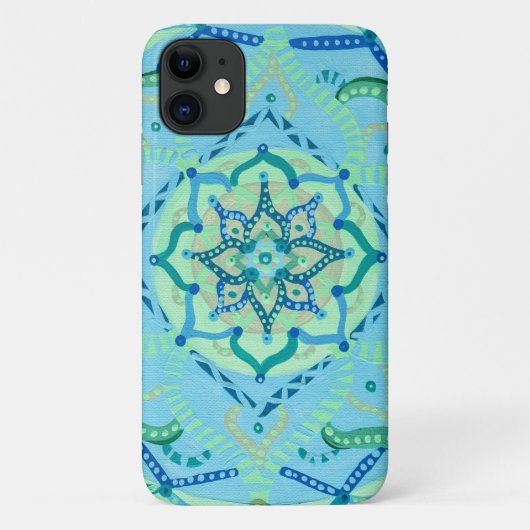 Mandala iPhone 11 Fall Case-Mate iPhone Hülle (Rückseite)