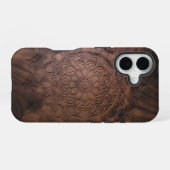 Mandala iPhone 16 Hülle (Rückseite (Horizontal))