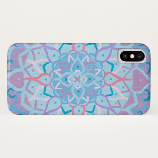 Mandala iPhone Case (Rückseite (Horizontal))