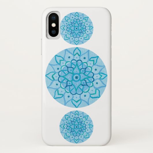 Mandala iPhoneX Case (Rückseite)