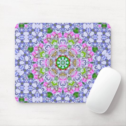 Mandala Jewels Mousepad (Mit Mouse)
