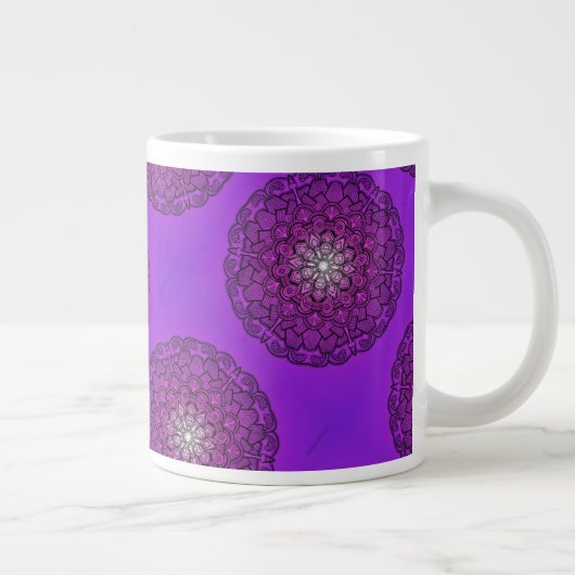 Mandala Jumbo-Tasse (Rechts)