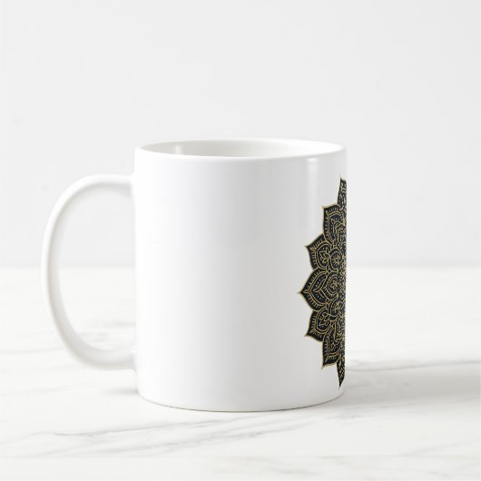 Mandala Kaffeetasse (Links)