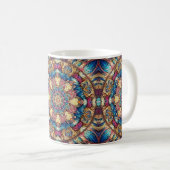 Mandala Kaffeetasse (VorderseiteRechts)