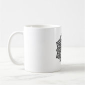 Mandala-Kaffeetasse Kaffeetasse (Links)