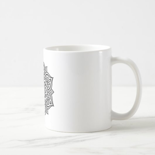 Mandala-Kaffeetasse Kaffeetasse (Rechts)