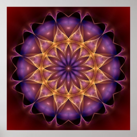 Mandala Kalakupua 1 Poster (Vorne)