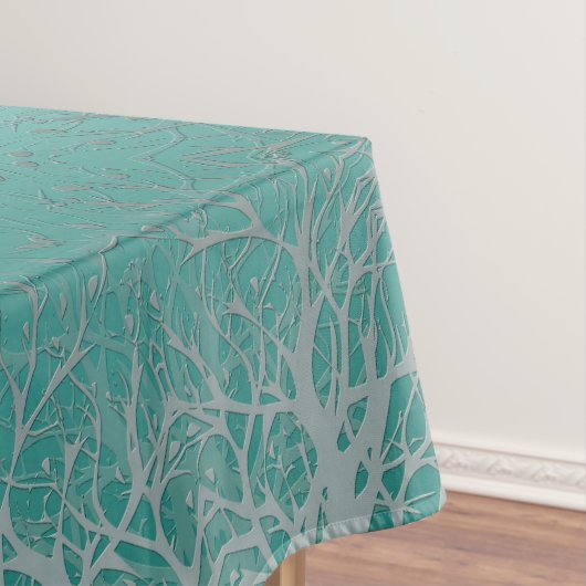 Mandala kaleidoscope, grünes Muster Tischdecke (Beispiel)